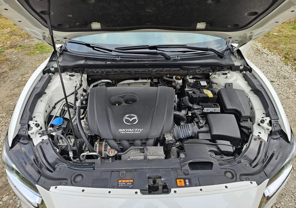Mazda 6 cena 82900 przebieg: 79800, rok produkcji 2018 z Więcbork małe 497